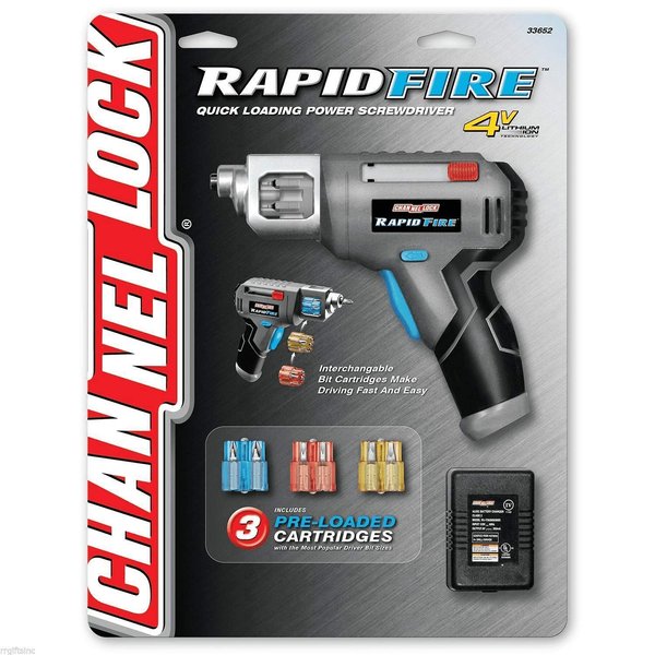 Channellock Rapid Fire Quick Load Power Screwdriver