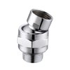 KES Shower Connector Ball Joint Shower Head Swivel Ball Adapter Brass Adjustable Shower Arm Extension Universal Component Polish Chrome, PSB101-CH