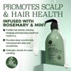 Luseta Rosemary Mint Strengthening Conditioner Moisturizing and Nourishing Damaged Hair Thickening Shampoo for Thinning Hair, Promotes Scalp Health and Add Shine for All Hair Types, 16.9oz