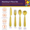 Special Supplies Premium Stainless Steel Weighted Flatware for Parkinson's Patients- Adaptive Silverware for Adults with Hand Tremors-Wide Non-Slip Grip, Easy to Clean -Weighted Silverware For Elderly
