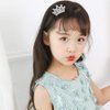 2 Pcs Kids Princess Crown Rhinestone Tiara Hair Comb Crystal Hair Clip Mini Hair Decorations for Girls Teens Toddlers