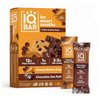 Iq-BAR Brain and Body Keto Protein Bars Variety Pack- Chocolate Sea Salt and Peanut Butter Chip - 12 Count Energy Bars - Low Carb Protein Bar - High Fiber Vegan Bars Low Sugar Meal Replacement Bar.