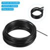 PATIKIL 2.5mm Bonsai Training Wire, Floral Wire Stems Anodized Aluminum Tree Wire 32.8 Feet Total for Gardening Branch Fixing, Black