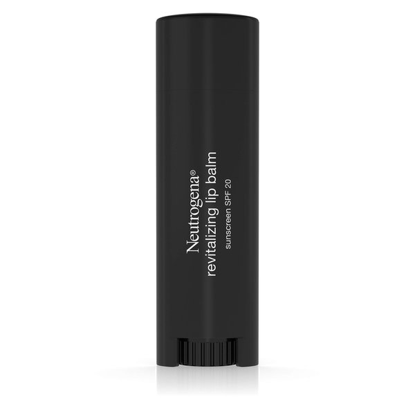 Neutrogena Revitalizing and Moisturizing Tinted Lip Balm with Sun Protective Broad Spectrum SPF 20 Sunscreen, Lip Soothing Balm with a Sheer Tint in Color Petal Glow 40, .15 oz