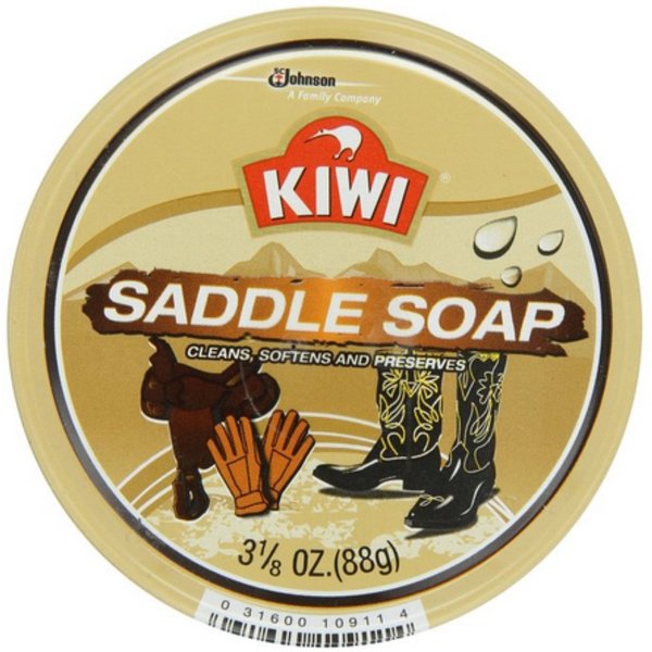 KIWI Saddle Soap 3.125 oz (Pack of 5)