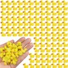 100Pcs Mini Resin Ducks, Tiny Ducks Figurines Bulk for Miniature Dollhouse Decor Accessories Garden Aquarium Potted DIY Ornament Party Toys