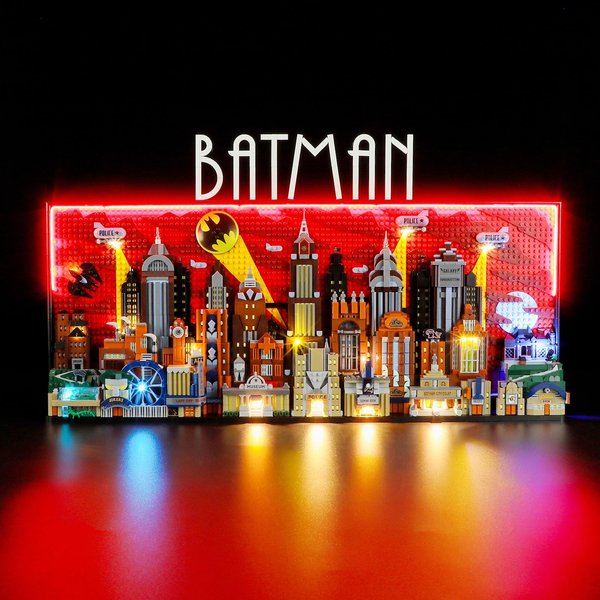 LIGHTAILING Light for Lego-76271 The Animated Series Gotham City - Led Lighting Kit Compatible with Lego Building Blocks Model - NOT Included The Model Set