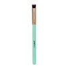 Mini Precision Flat Top Kabuki Brush - Mypreface Rose Golden Synthetic Flat Top Kabuki Makeup Brush Best for Acne and Undereye Blending for Maximum Coverage