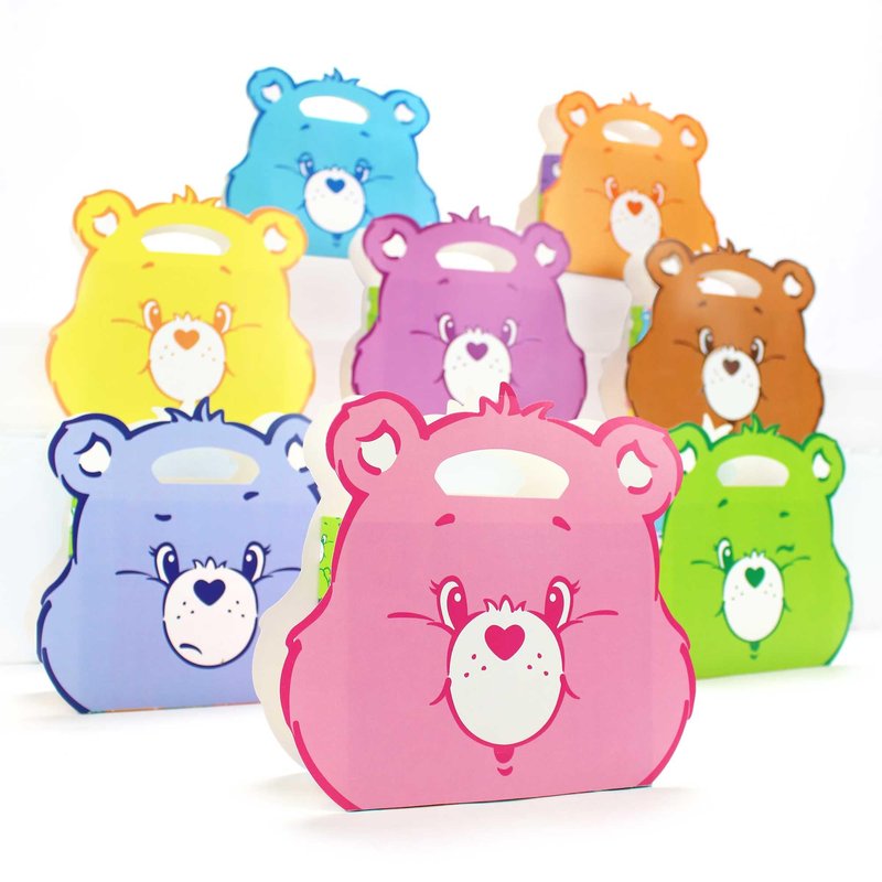 Care Bears Themed Party Favor Boxes (Set of 8)- Perfect for Birthdays, Baby Showers, Kids' Partie...