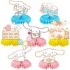 Cinnamoroll Birthday Party Decorations, 7Pcs Cinnamoroll Theme Party Centerpieces Table Toppers, Cake Toppers, Kawaii Birthday Supplies for Girls and Boys, Baby Shower