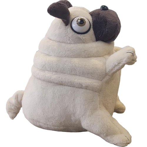 Baidelan Pug Plush Small Pug Stuffed Animal Premium Dog Plush Puppy Stuffed Animal Soft Plush
