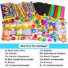 Thesixowls Party Favor for Kids Goodie Bags Stuffers, Stationery Bulk for Kids Students, Classroom Prizes, Treasure Chest Stationery for Students Rewards, Birthday Gifts, Pinata Fillers