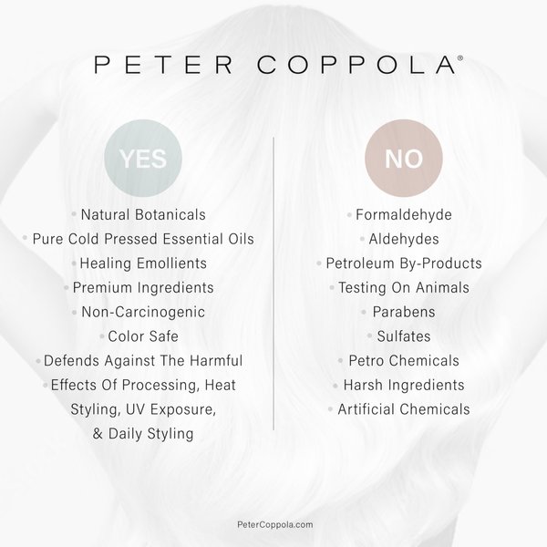 Peter Coppola a-Keratin Smoothing Shampoo & Conditioner Set - Smooths Thick Coarse Hair - Infused With Argan Oil, Avocado Oil And Hydrolyzed Keratin Transforms Frizz Into Shiny & Healthy Hair (10 oz)
