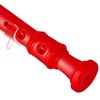 Eastrock Recorder Instrument German Style Soprano Recorder Red 3 Pieces for Beginners with Cleaning Rod, Fingering Chart, Packing Bag, Thumb Rest