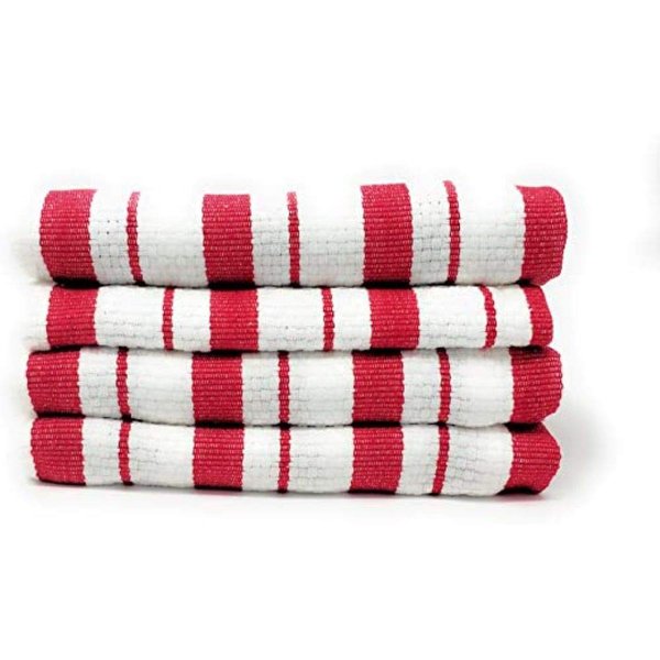 Williams-Sonoma Classic Striped Towels, Set of 4 (Claret)