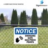 OSHA Notice Sign - Organic Only | Rigid Plastic Sign | Protect Your Business, Construction Site, Warehouse & Shop Area | Made in The USA