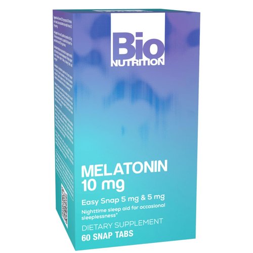 Bio Nutrition Melatonin 10 Mg Tablets, 60 Count