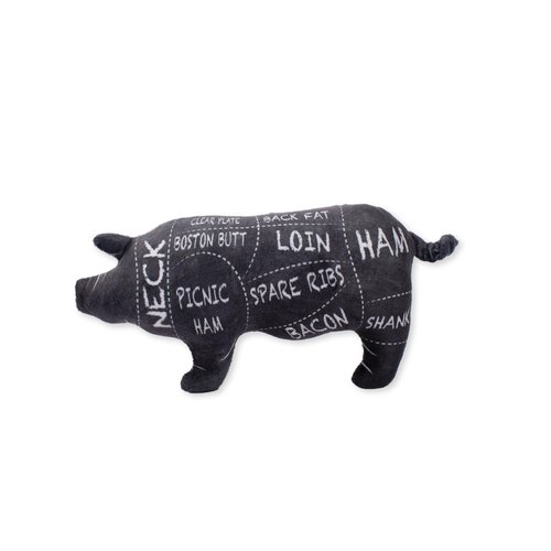 Fringe Studio Plush Dog Toy, The Whole Hog, Pet Shop Collection (289721)