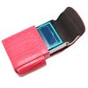 Boshiho PU Leather Cigarette Case with Lighter Holder Tobacco Pouch Best Gift for Men Women (Hot Pink)