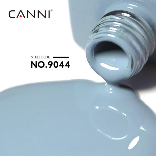 CANNI Light Blue Gel Nail Polish, 1Pcs Pastel Blue Gel Polish Baby Blue Color Nail Polish Gel High Gloss Soak Off U V Gel Nail French Nail Manicure Salon DIY