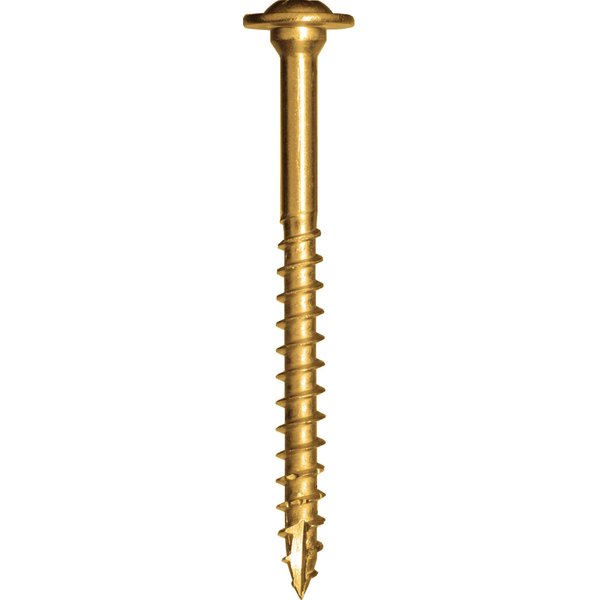 GRK, 10, Gold, 772691121332 Fasteners 12133 RSS #10 x 2-1/2" Screws 50CT, Count, 50