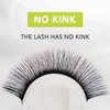 Bottom Lash Extension J Curl 0.15mm Mix5-7mm 5mm 6mm 7mm Black Color Lower Lash Extensions (Mix5-7mm 0.15 J Curl)