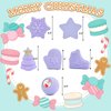 Christmas Bath Bombs - 6 Pack Handmade Bath Bombs Set - Natural Organic Shower Bombs Bubble Bath - Christmas Gifts for Boys and Girls - Stocking Stuffers Christmas Box for Kids Women Girlfriend
