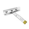 Perfect Measuring Tape All-Purpose 60 Inch Double Sided Fractional Inches and Millimeter/Centimeter Tape Measure TR-16-frac (60 inch White)