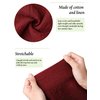 Geyoga 6 Pcs Women Scarf Shawl Hijab Scarfs Cotton Blend Crinkle Scarf Wrap Head Scarf for Seasons(Classic Colors)