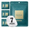 Lululun 7pc Facial Sheet Mask Skincare, Daily Anti-aging Hydrating & Moisturizing Facial Sheet Mask Pack Set- PRECIOUS GREEN