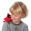 Folkmanis Mini Cardinal Finger Puppet, Red, 1 EA