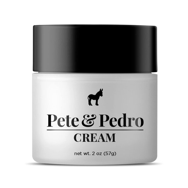 Pete & Pedro HAIR STYLING CREAM - Light Hold, Matte, Low Shine Finish Hair Product for Men, For Hairstyling Medium, Long, Wavy, Curly Hairstyles | Minimizes Frizz | Shark Tank Featured, 2 oz
