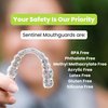 SENTINEL MOUTHGUARDS No-Show Daytime Mouth Guard for Teeth Grinding and Clenching | Custom Fit for Durability and Protection | BPA-Free and Dentist-Approved | Made in USA