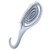 MDSTYLE Detangling Hair Brush for Curly, Wavy, Thick, Long, Straight, Wet or Dry Hair - Women, Men & Children - Vented Spiral Hairbrush for Faster Blow Drying - Soft Bristles (Light Blue 1pc)