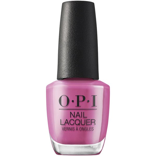 OPI Nail Lacquer, Cool Opaque & Bright CremeFinish Pink Nail Polish, Up to 7 Days of Wear, Chip Resistant & Fast Drying, Spring '24, Your Way Collection, Without a Pout, 0.5 fl oz