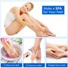 Electric Foot Callus Remover Kit, Elmchee Rechargeable Callous removers 3 Grinding Heads Waterproof Foot Scrubber File, Professional Pedicure Tools kit Feet Care for Dead, Cracked Dry Skin