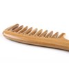 Breezelike Sandalwood Hair Comb - No Static Handmade Wide Tooth Comb - Natural Wooden Detangling Comb with Gift Box