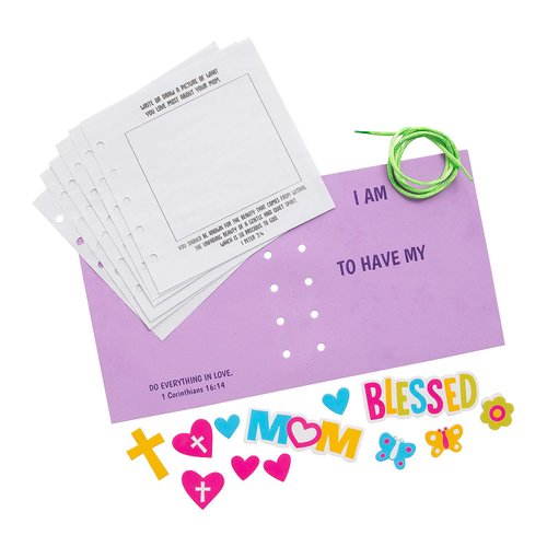 Religious Mother’s Day Journal Craft Kit, Makes 12
