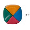 3 Pc Juggling Balls Kit - Light Weight Juggling balls for Beginners & Professional, 3 Ball Juggling Set Great for Kids & Adults Professional to Learn Juggle Skill - Colorful 4 Panel Design