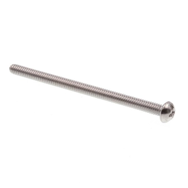 Prime-Line 9003970 Machine Screw, Round Head, Slotted/Phillips Combo, #8-32 X 2-1/2 in, Grade 18-8 Stainless Steel, Pack of 100