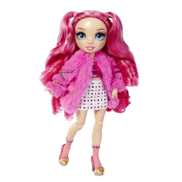 Rainbow High Stella Monroe – Fuchsia (Hot Pink) Fashion Doll with 2 Doll Outfits to Mix & Match and Doll Accessories, Great Gifts for Kids 6-12 Years Old