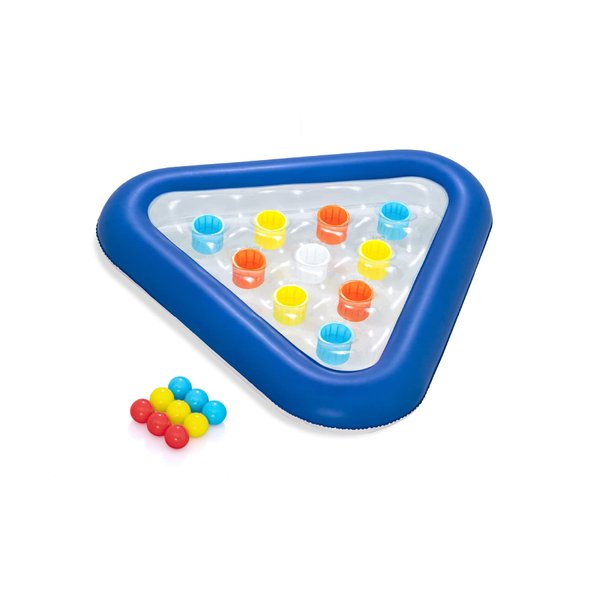 Bestway Inflatable Pool Ball Game | Family Swimming Pool Game, Water Pong Ball Game, Kids and Adults, Blue, 105 x 79 cm