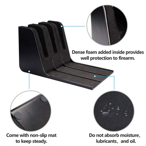 Adoreal Pistol Rack Gun Holder for Handgun Safe Gun Storage Gun Safe Accessory, Gun Rack Gun Safe Organizer