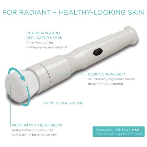 blendSMART Skincare, Makeup and Mask Applicator Rotating Makeup Brush