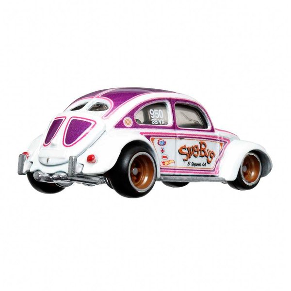 Hot Wheels Car Culture Circuit Legend Premium Toy Car, Die-Cast 1:64 Scale VW Classic Bug, Collectable Volkswagen Beetle for Play or Display