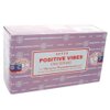 Satya Nag Champa Positive Vibes Incense Sticks, 12 Count