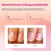 EJW Nail Strengthener Serum - Nail Growth Treatment for Thin, Weak, and Damaged Nails with Licorice Root, Jojoba Oil, and Sodium Hyaluronate (1.01 fl oz)