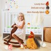 BENINY Egg Laying Hen Chicken Stuffed Animal Plush Toys, Stuffed Chicken with Little Baby Chicks and Coop, Chicken Toys for Kids, Hit of Christmas Farm Party