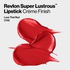 Revlon Lipstick, Super Lustrous Lipstick, High Impact Lipcolor with Moisturizing Creamy Formula, Infused with Vitamin E and Avocado Oil, 725 Love that Red