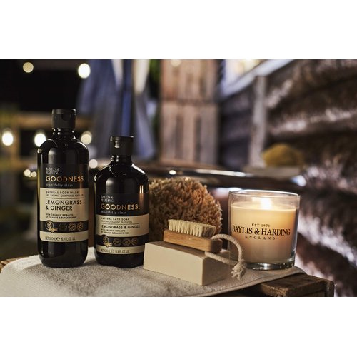 Baylis & Harding Liquid Body Wash Soap, Goodness, Lemongrass & Ginger, 16.9oz/500ml